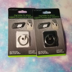 2 Phone Ring Holders